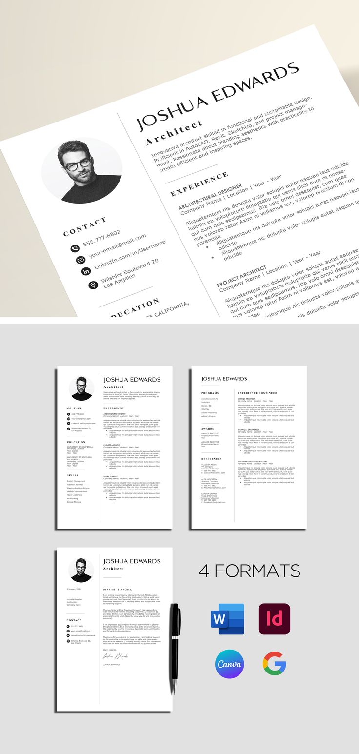 Pin on Resume with Photo - 73b30a41862b75bf1899b4f0e0dbfac6