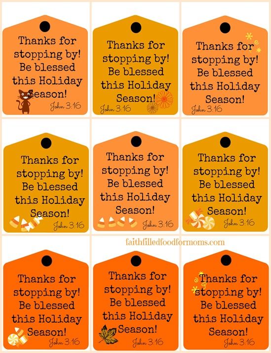 halloween blessing printable