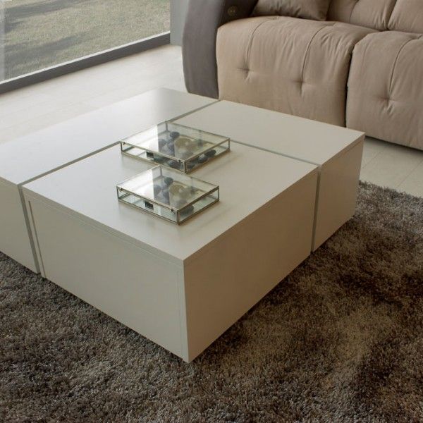 Pin En Mesas De Centro Pin En Mesas De Centro, White High Gloss Square Coffee Tables Australia
