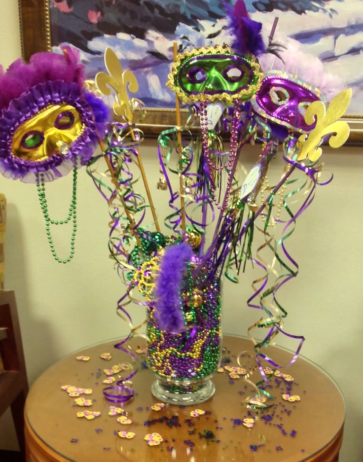 Mardi Gras Table Decoration Ideas Mardi Gras Table Decoration Ideas