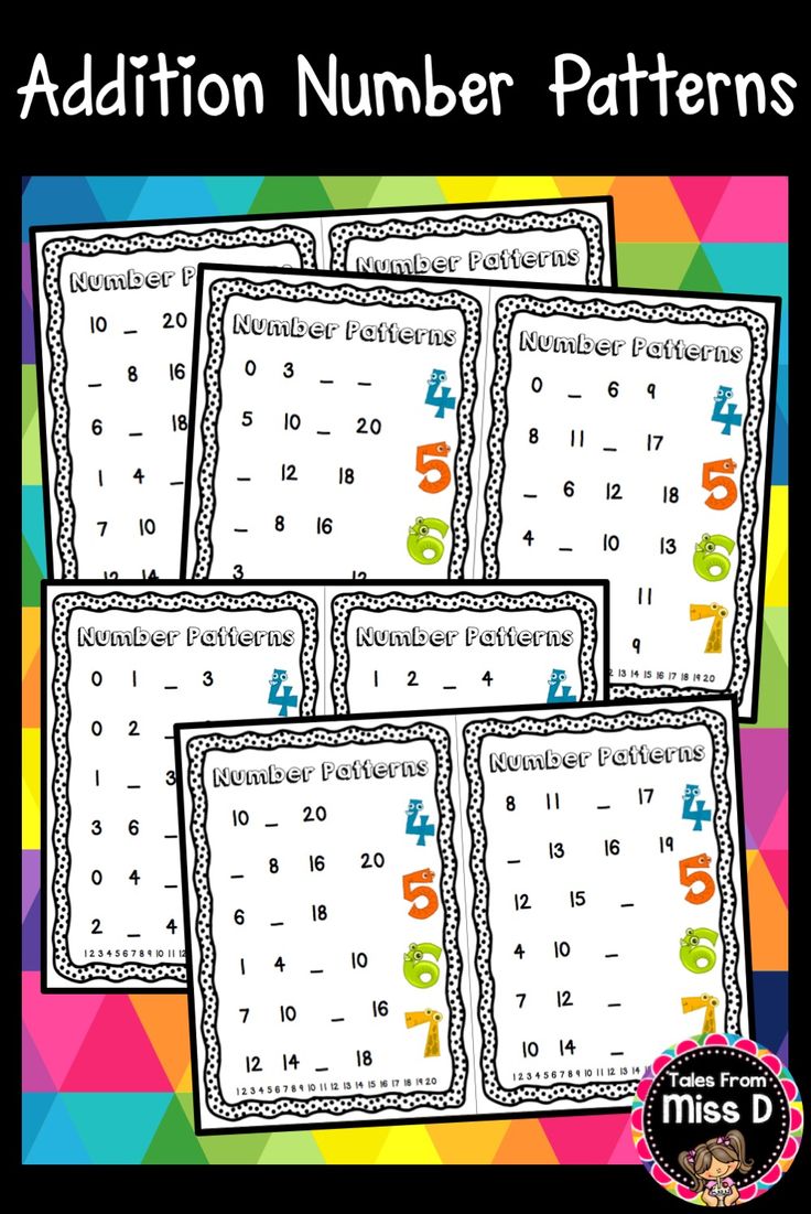 worksheet Pattern Worksheets 4th Grade the 25 best number patterns worksheets ideas on pinterest these 10 addition are great practice for learning about each