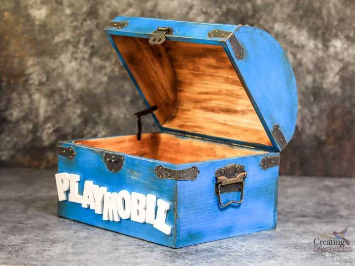 childrens wooden treasure chest