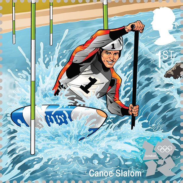 Royal Mail First Class Postage Stamps Launched For London 2012 Olympic Games