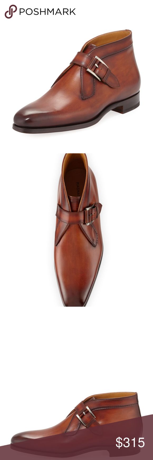 Men's Magnanni for Neiman Marcus Simon Buckled Men's Magnanni for Neiman...