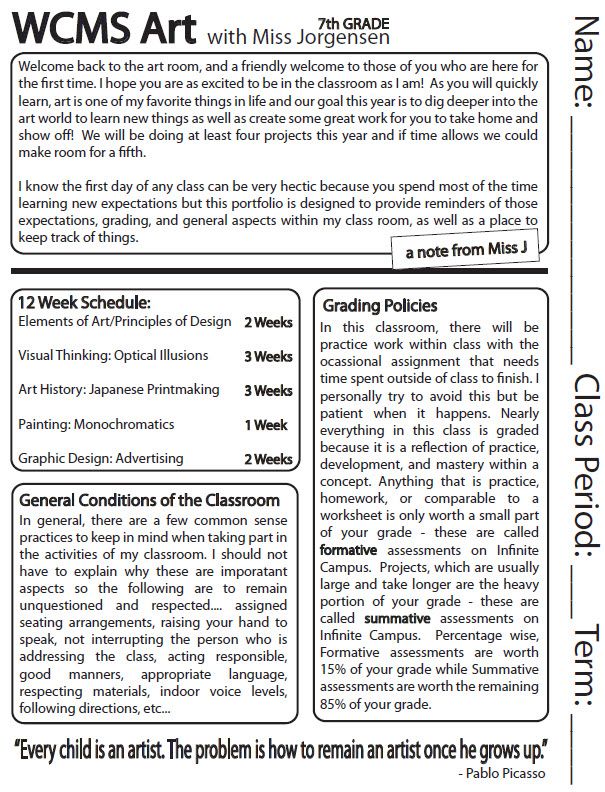 syllabus outline template