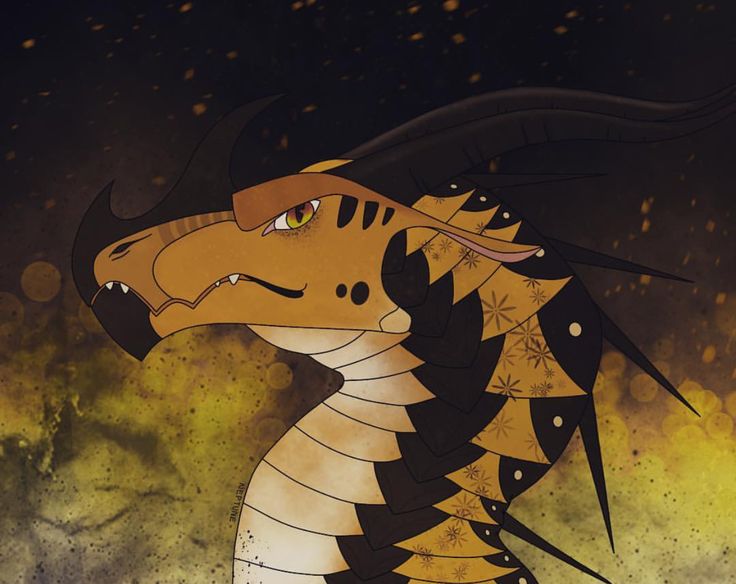 wings of fire queen wasp | Wings of fire dragons, Wings of fire, Fire art