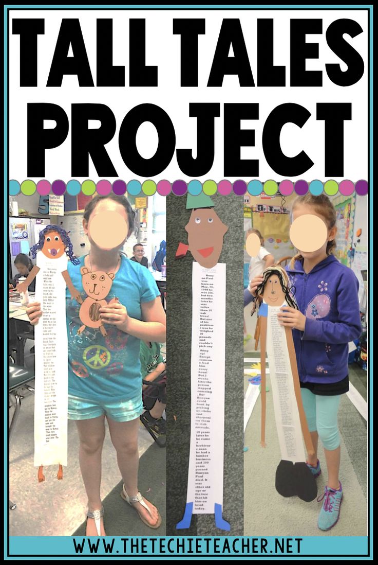 One of my favorite ways to wrap up a tall tales genre unit is having students wr… One of my favorite ways to wrap up a tall tales genre unit is having students wr…