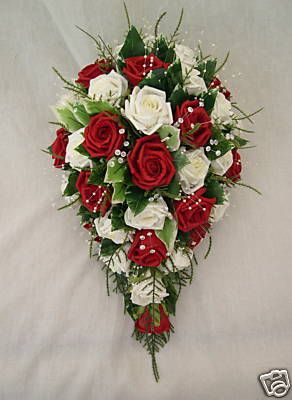Brides Teardrop Bouquet In Red And Ivory Roses Wedding Flowers Brides Teardrop Bouquet In Red And Ivory Roses Wedding Flowers 2018 Bridal Pinterest Bouquets