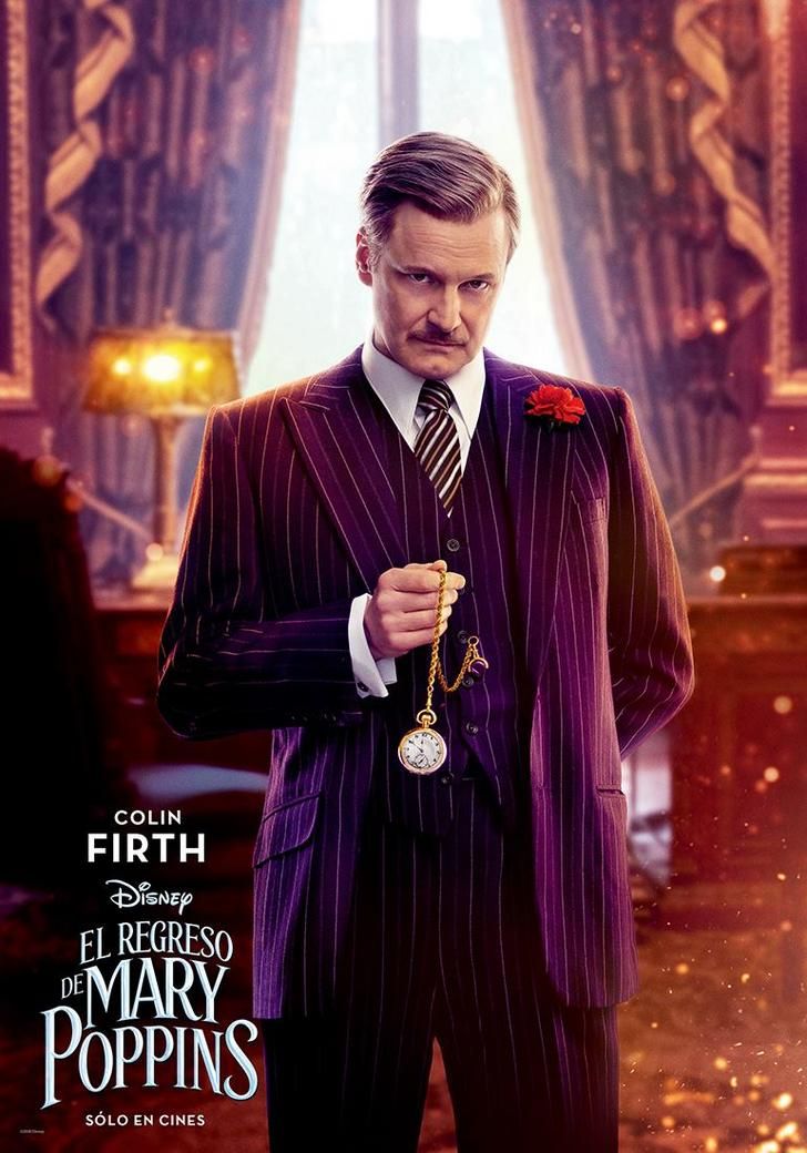 El Regreso De Mary Poppins Posters Individuales Mary Poppins Películas Completas Solo En Cines