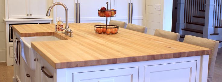 Authentic Butcher Block Countertops - J. Aaron | Butcher block counter