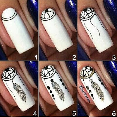 2 Diseños bonitos para uñas paso a paso | Unhas desenhadas, Unhas indianas,  Unhas