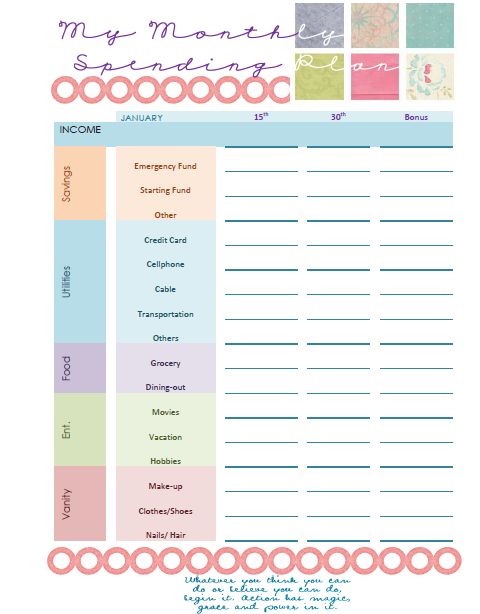 49 best Budget and Planning 2017 images on Pinterest Organizers - house rent bill 49 best Budget and Planning 2017 images on Pinterest Organizers - house rent bill