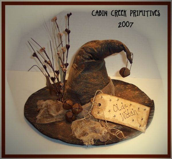 primativehalloweencraftsupplies witch hat primitive halloween pattern pm by