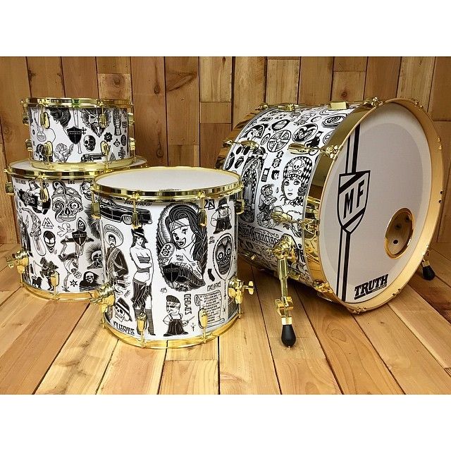 Official Truth Custom Drums Tumblr | Drums, Vintage drums, Drum kits