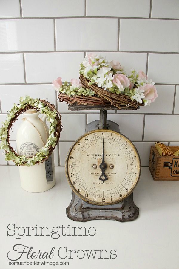 Decorate With Springtime Floral Crowns Home Decor InspirationSpring Decorate With Springtime Floral Crowns Home Decor InspirationSpring