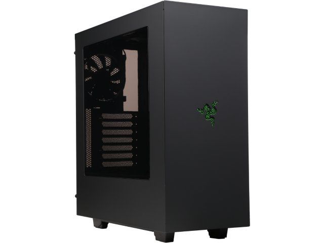 NZXT S340 Razer Matte Black Steel/Plastic ATX Mid Tower Case Black NZXT S340 Razer Matte Black Steel/Plastic ATX Mid Tower Case Black
