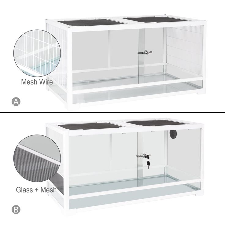 Oiibo Reptile Glass Terrarium Sliding Doors With Screen Ventilation White 36 X 18 50 Gallon Com Large Wall Decor Oiibo Reptile Glass Terrarium Sliding, Terrarium With Sliding Doors