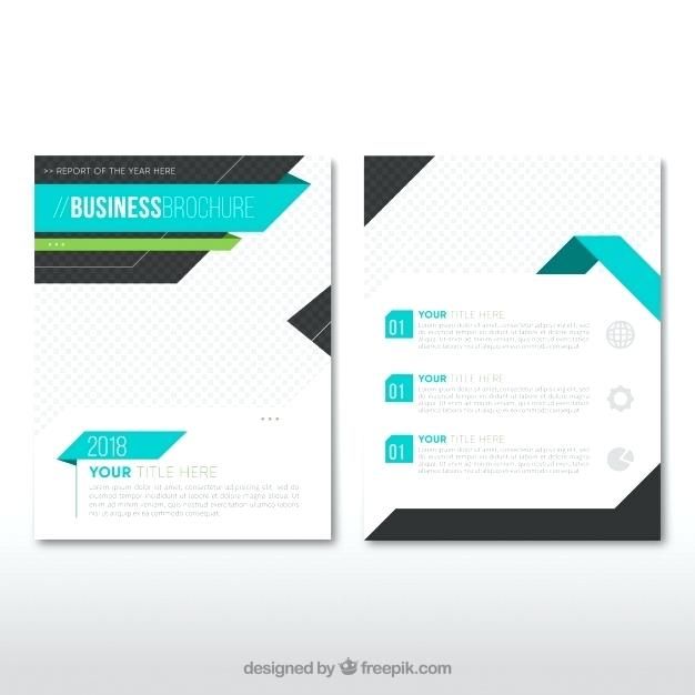 business leaflet template with