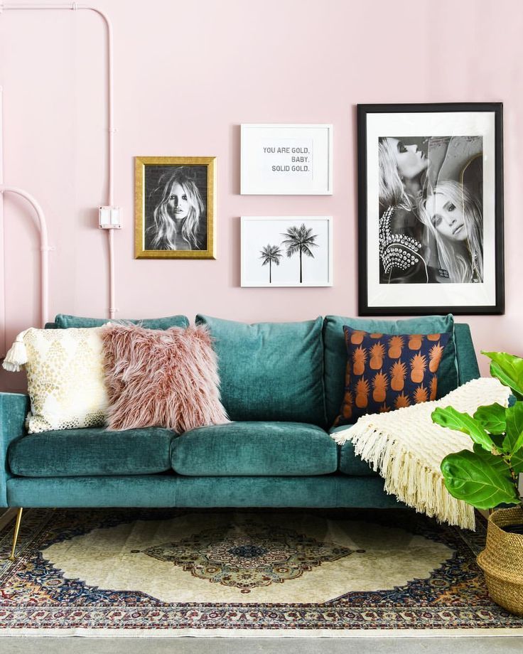 10+ Most Popular Turquoise And Pink Living Room