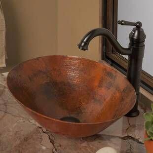 Native Trails Maestro Metal Oval Vessel Bathroom Sink Wayfair Bathroomsinkidea Bathroom Sink Metal Sink Sink