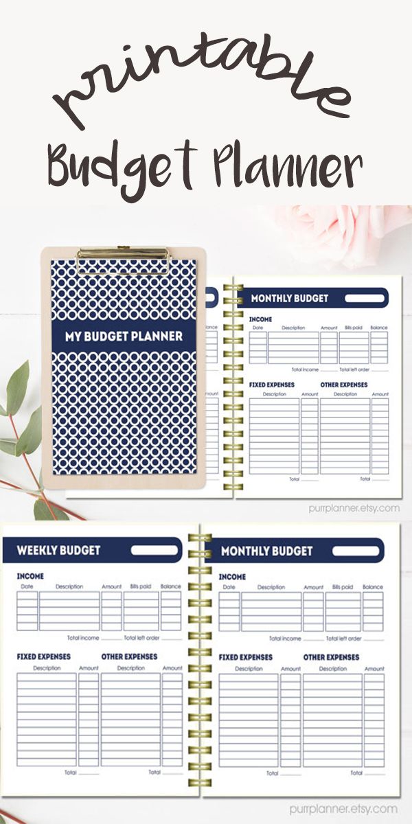 household budget planner