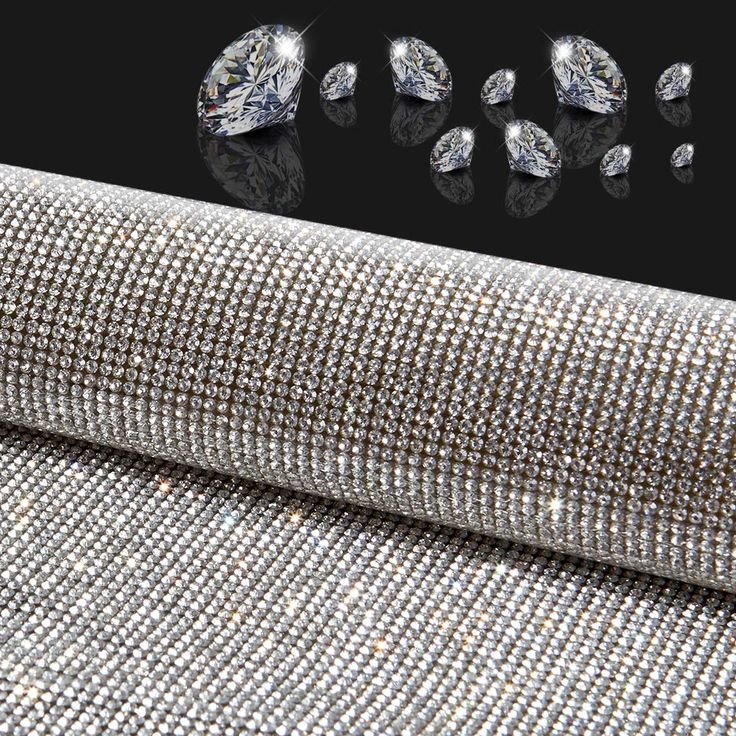 Woniutch Large Self-Adhesive Bling Rhinestone Sheet Stickers, DIY Craft ...