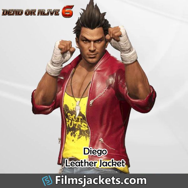 Diego Dead Or Alive 6 Leather Jacket Leather Jacket Jackets Epic Wear