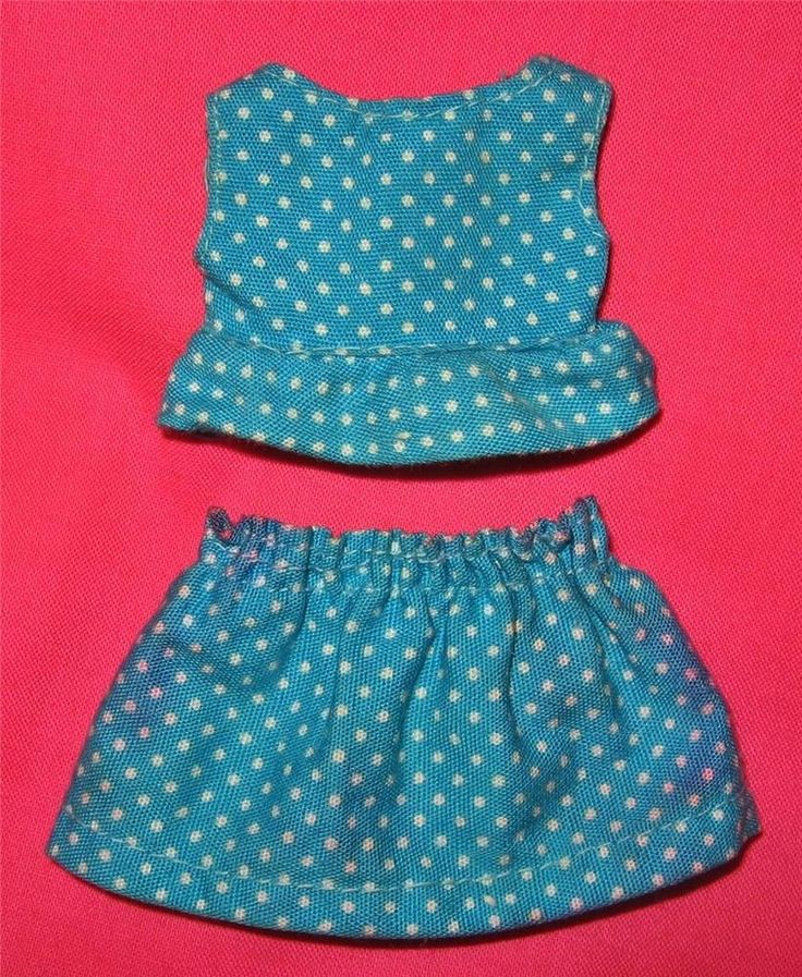 VINTAGE SKIPPER CLOTHES SPORTY SHORTY BARBIE LITTLE RED ...
