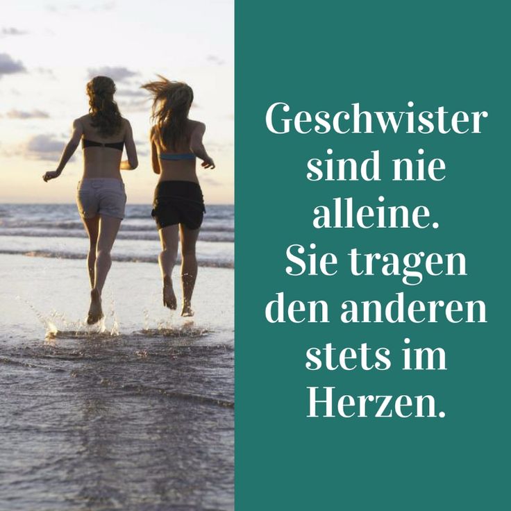 40 Schwester Sprüche, lustige Zitate und Weisheiten über Geschwister