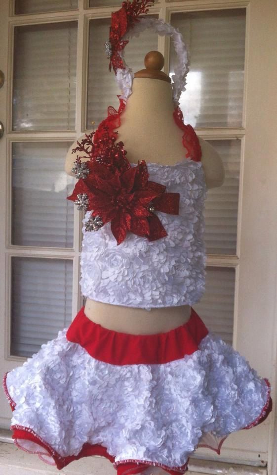 Red Glitz Pageant Dress