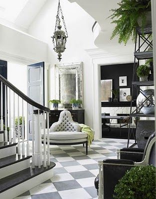 In windsor own house her entry hall has the same beautiful floors just gorgeous here you can see into the living room turned into pool hall In windsor own house her entry hall has the same beautiful floors just gorgeous here you can see into the living room turned into pool hall