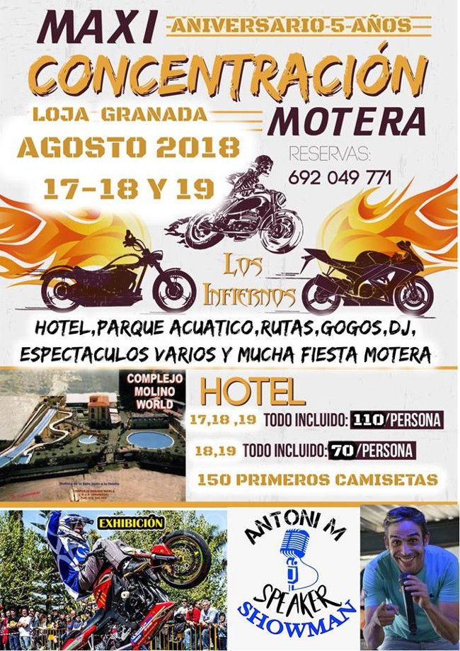 Pin En Concentraciones Moteras 2018