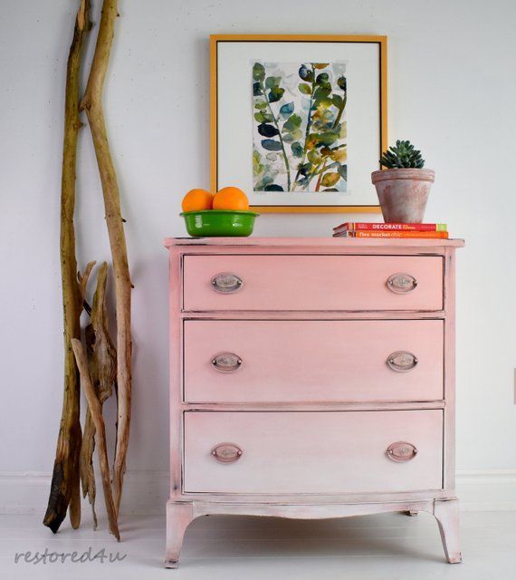 Pin By Elisha Green On Furniture In 2021 Pink Painted Annie Sloan Pink Painted Furniture, Painted Furniture Ideas 2021