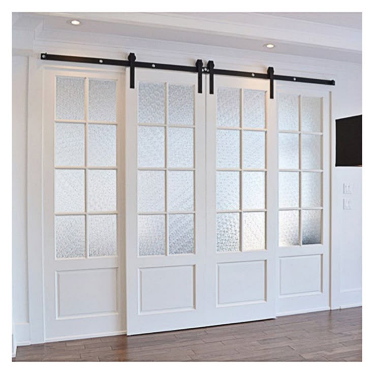Vancleef Classic Design Standard Double Track Barn Door Hardware Kit Reviews Sliding Doors French Patio Double Sliding Barn Doors, Double Sliding Door Hardware