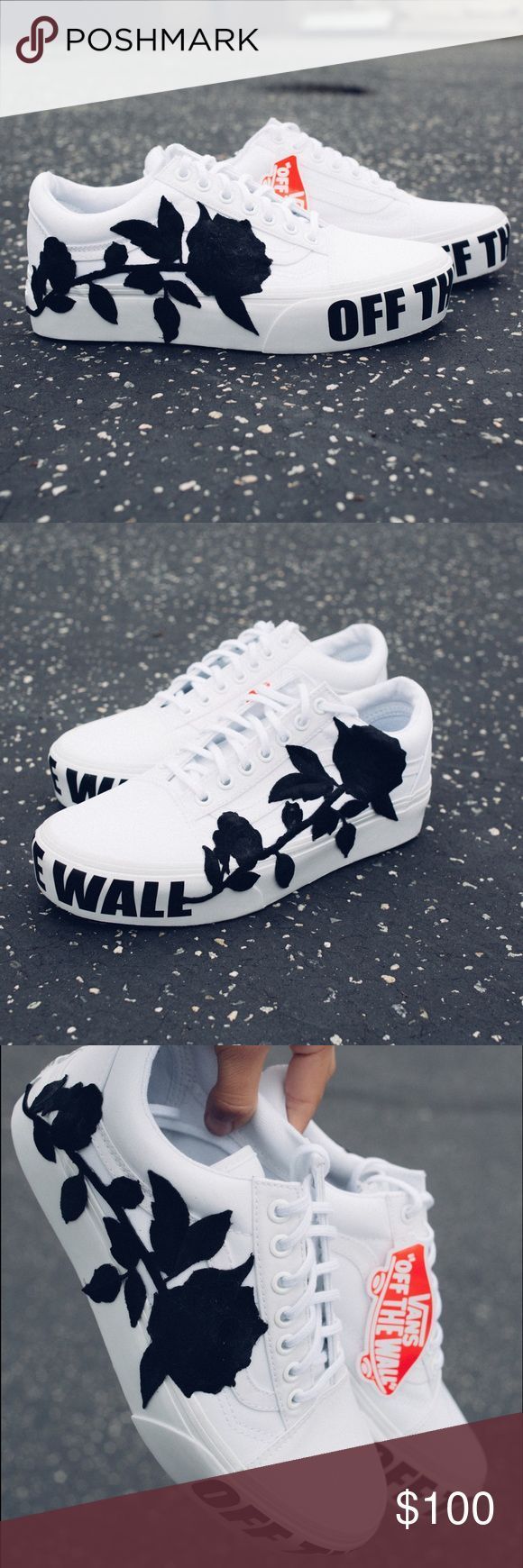 Trendy Sneakers 2017/2018: Vans Plattform weiß benutzerdefinierte neue Vans Old...