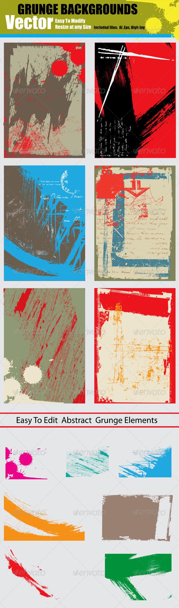 vector abstract grunge backgrounds art backgroundfile formatfont