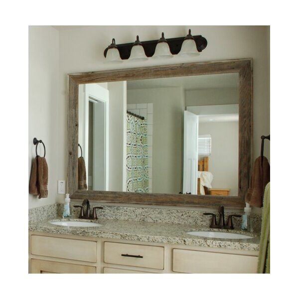 Union Rustic Trosper Bathroom Vanity Mirror Reviews Wayfair Vanities Union Rustic Trosper Bathroom, Good Quality Bathroom Vanity Mirrors