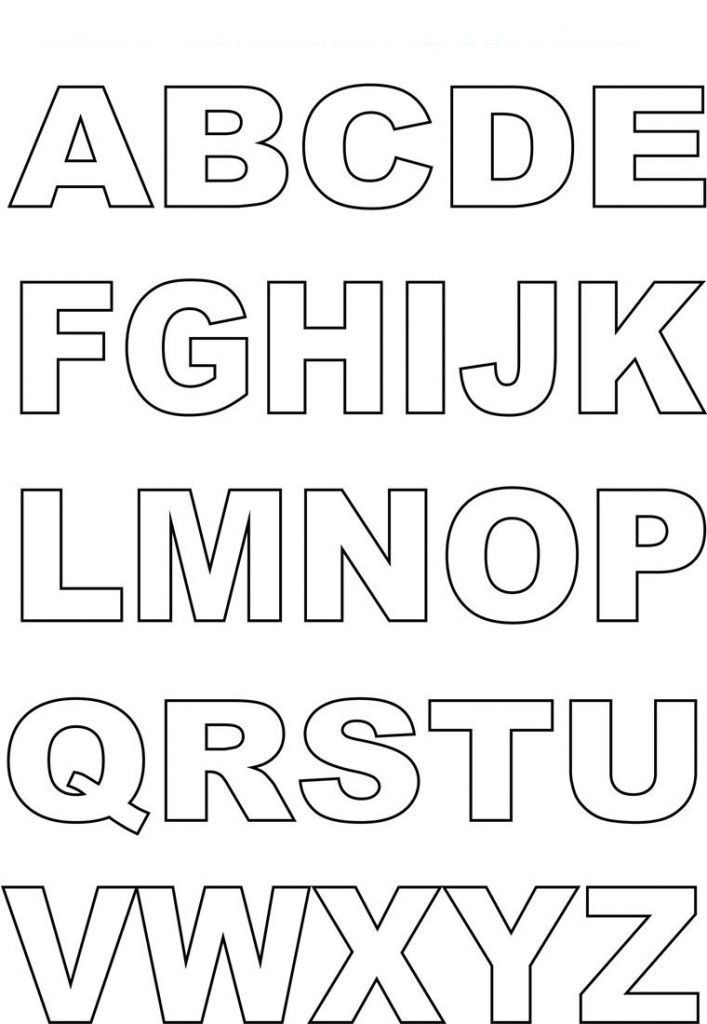 Resultado de imagem para printables alphabet pdf Letter