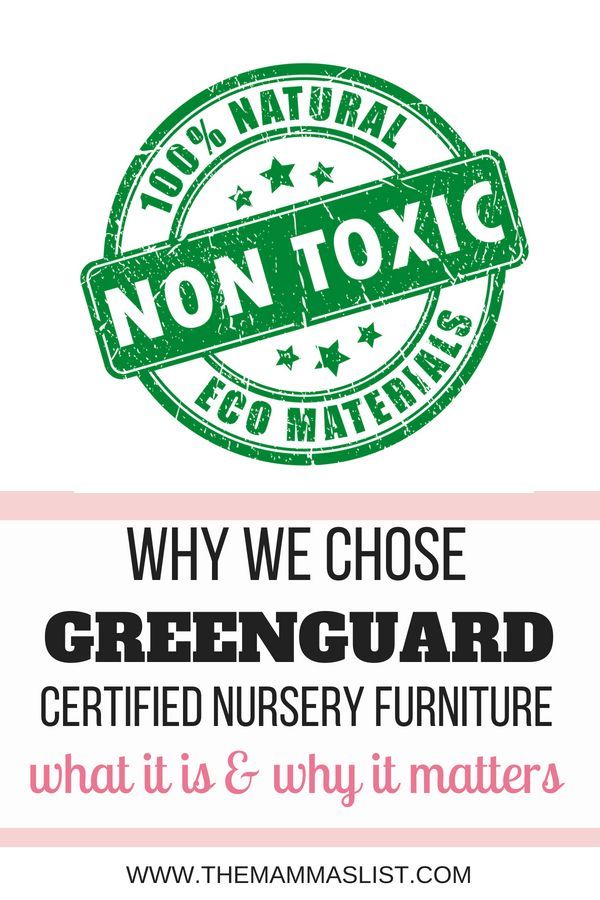 greenguard certified nursery furniture