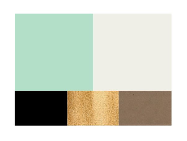 Color Scheme Mint And Cream Accented By Black Metallic Gold Kraft Color Scheme Mint And Cream Accented By Black Metallic Gold Kraft Paper Brown Invitation Ideas In 2019 Schemes Bedroom Room Colors