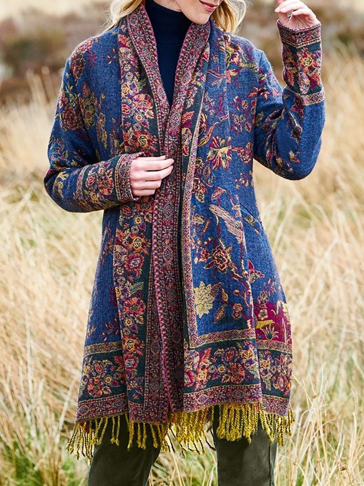 Lotimena Long Sleeve 1 Multicolor Women Coats Collarless West Styles lotimena-long-sleeve-1-multicolor-women-coats-collarless-west-styles