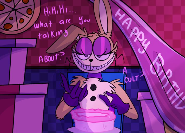 AFFINITY AU - Glitchtrap! What have you done this... | Fnaf book, Anime