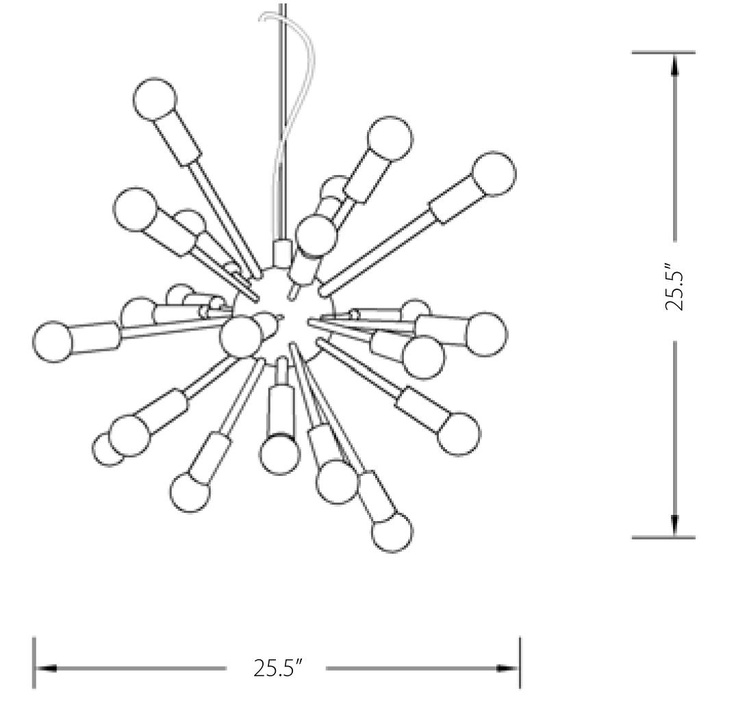 Pin On For The Home Pin On For The Home, Sputnik Chandelier Wiring Diagram