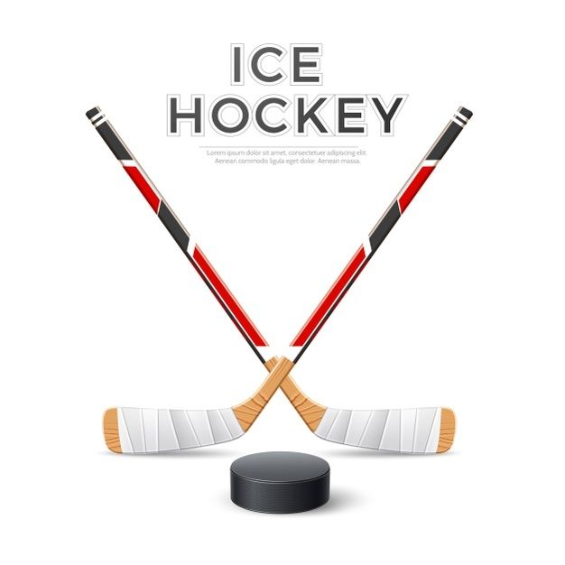 Palos Cruzados De Hockey Sobre Hielo Rea Premium Vector Freepik Vector Fondo Logo Invierno Madera Palos De Hockey Hockey Hockey Sobre Hielo