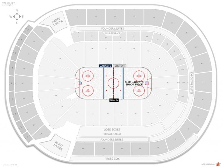 Nationwide Arena Seating Chart View