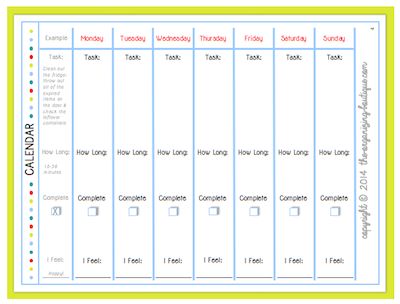 weakly calendar