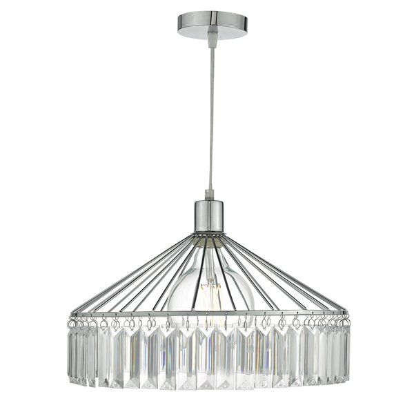 55 You Ll Love The Rula 39cm Metal Bowl Pendant Shade At Co Uk Great Deals On All Lighting Ceiling Lights Polished Chrome Ceiling Pendant Lights, Glass Bowl Lamp Shade Uk