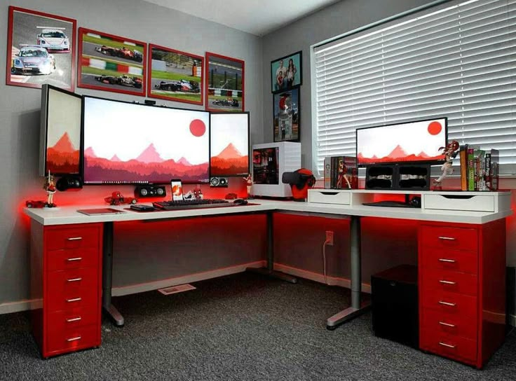 615 best Office Setups images on Pinterest | Gaming setup, Pc setup and