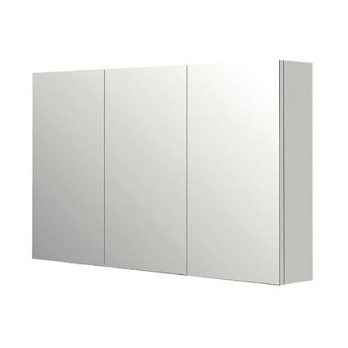 Aquazuro spiegelkast Napoli 120cm hoogglans wit | Napoli ...