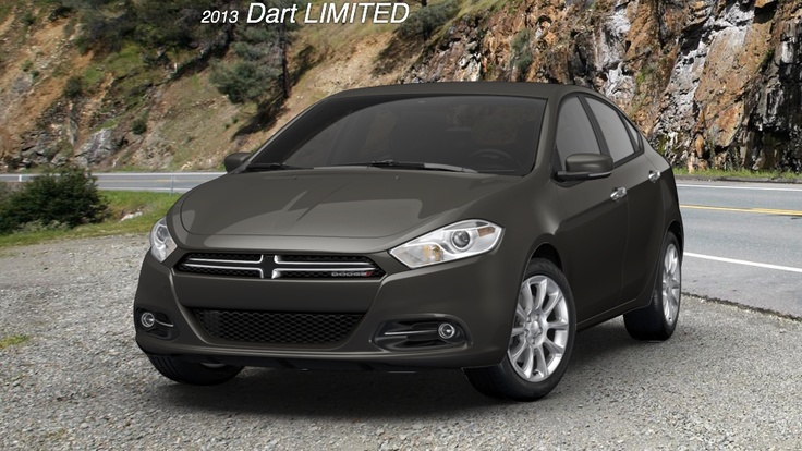 2013 Dodge Dart Limited Tungsten Metallic Clear Coat Dodgedart